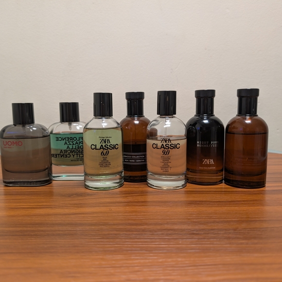 Zara Other - Zara Fragrance Collection with Black Caps